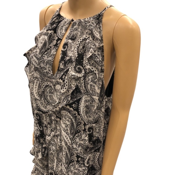 WHBM Ruffle Halter MIDI Dress size 18 - Picture 4 of 10